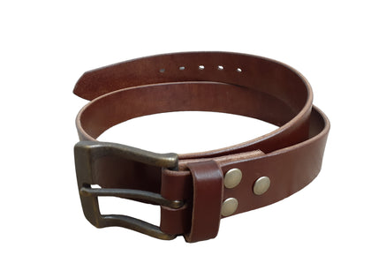 full grain leather belt