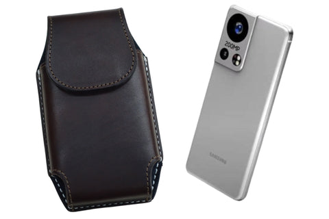  full grain custom leather phone case 