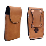 Custom Leather Phone Holster-Magnetic Closure