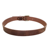 Vintage Tan BUFFALO Belt- 1 1/2"