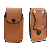 Custom Leather Phone Holster-Snap Closure